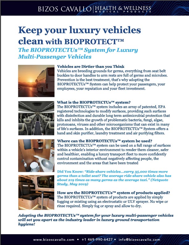 Bioprotect™ Automotive Cars Vehicles
