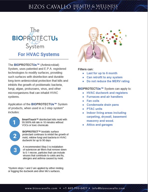 Bioprotect™ for HVAC Installers and Systems